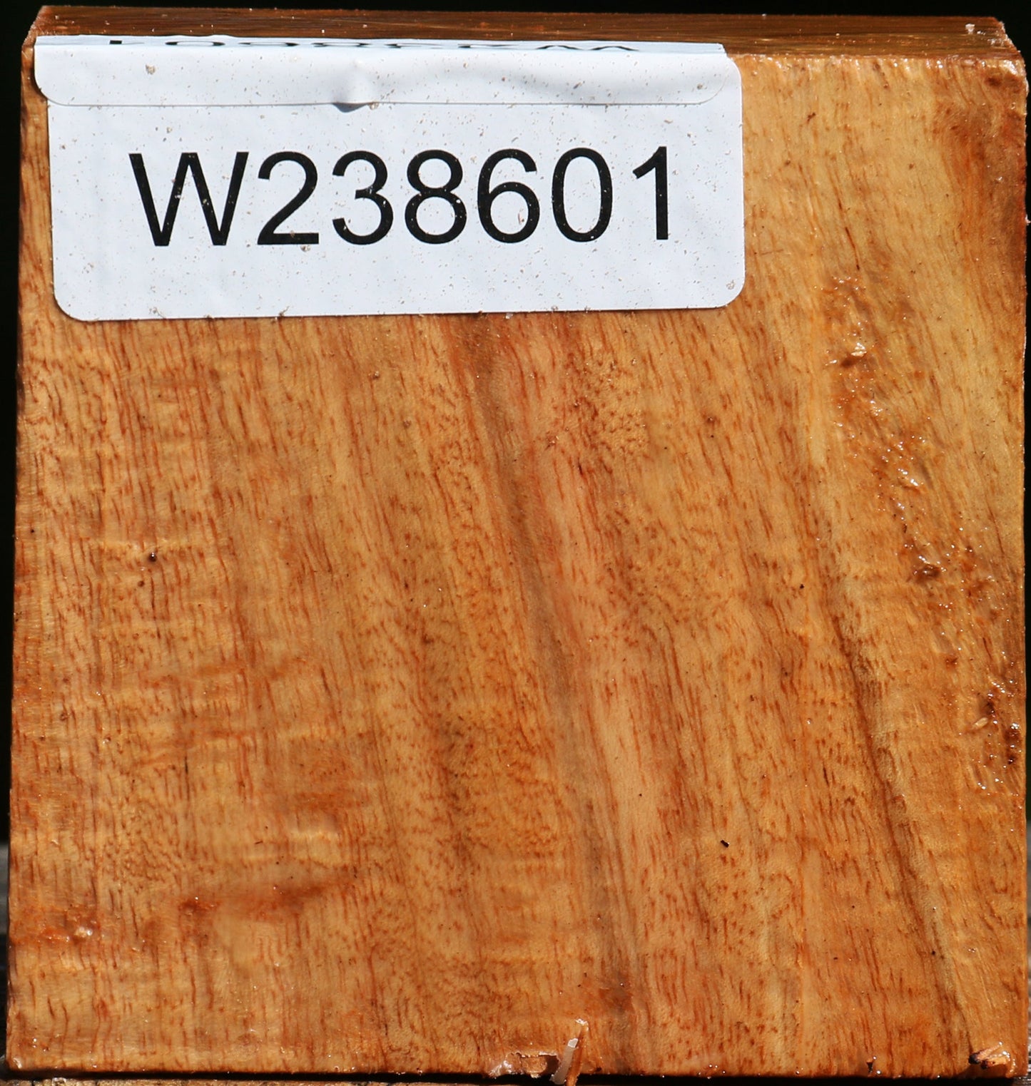 Figured Carob Bowl Blank