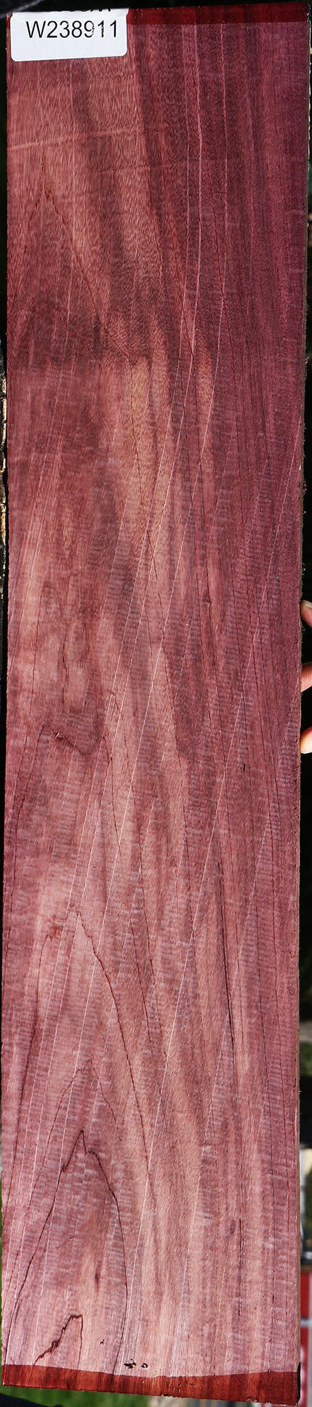 Figured Purpleheart Micro Lumber