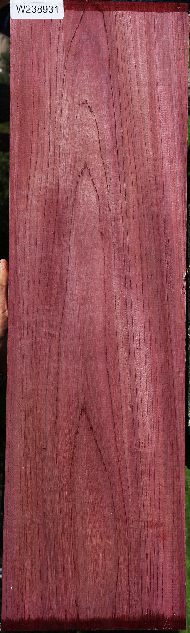Figured Purpleheart Lumber