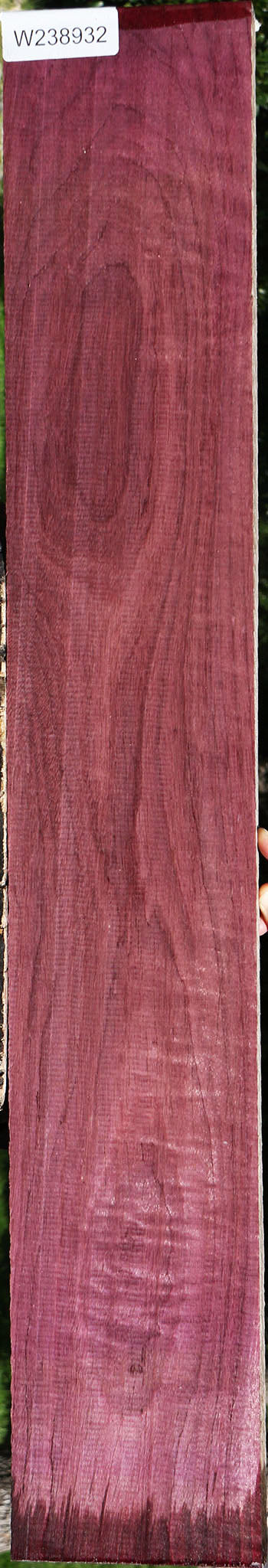 Figured Purpleheart Lumber