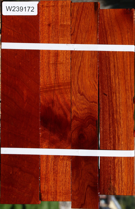 Brazilian Pepperwood Lumber 4 Pack