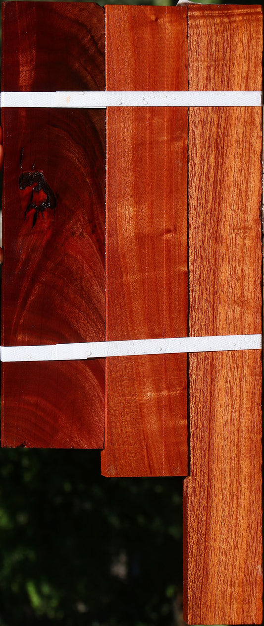 Brazilian Pepperwood Lumber 3 Pack