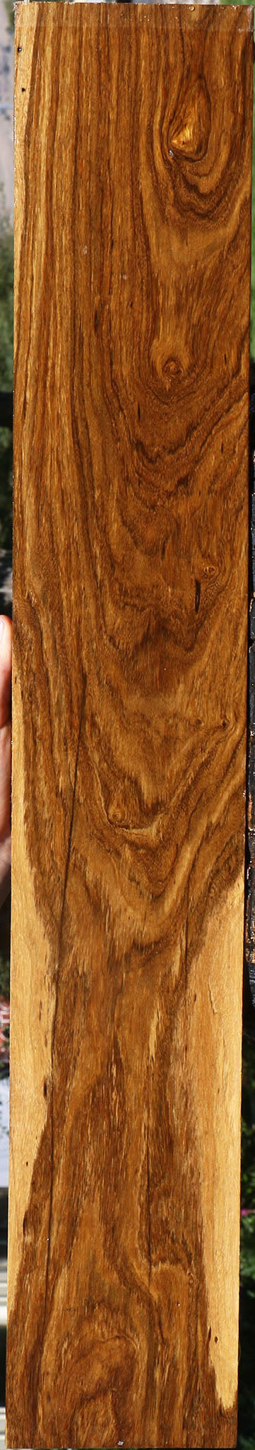 Figured Bolivian Ebony Lumber