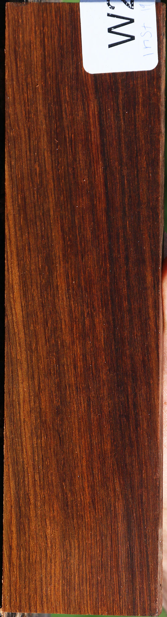Quartersawn Cocobolo Bridge Blank