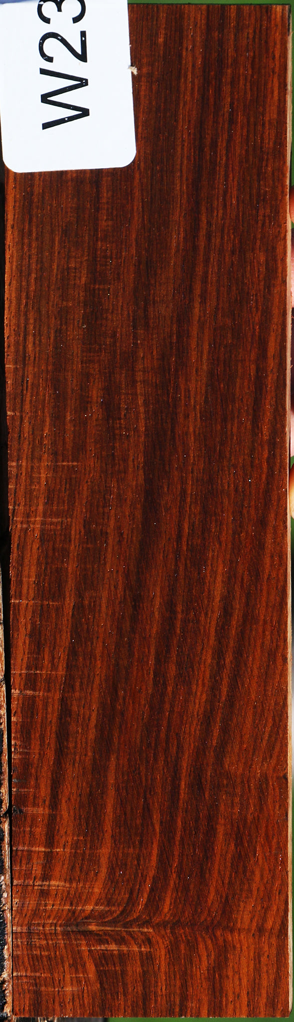 Quartersawn Cocobolo Bridge Blank