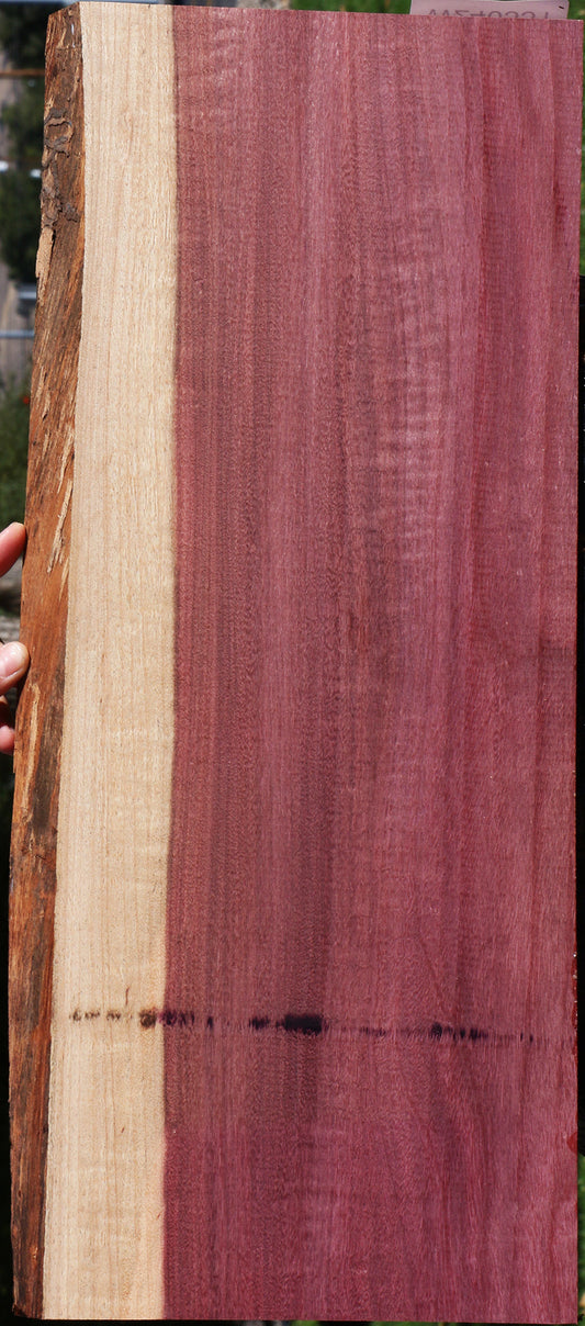 Extra Fancy Purpleheart Live Edge Lumber