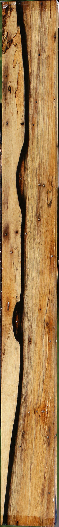 Rustic Black & White Ebony Lumber