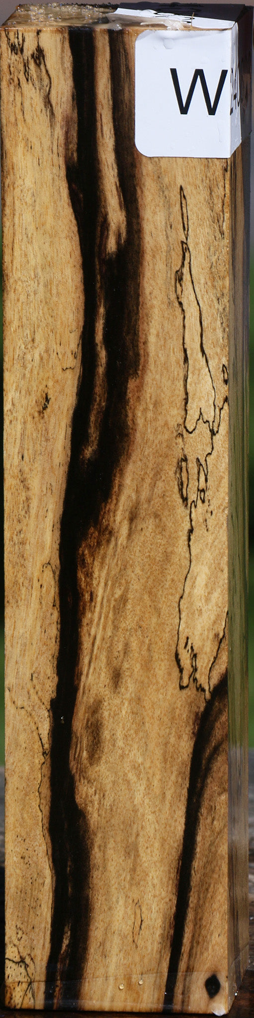 Black & White Ebony Turning Square