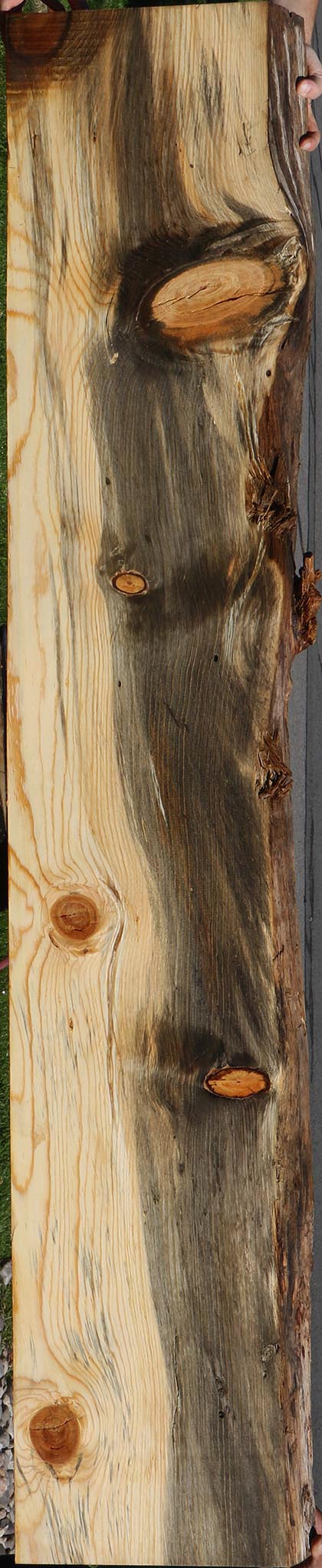 Blue Pine Live Edge Mantel