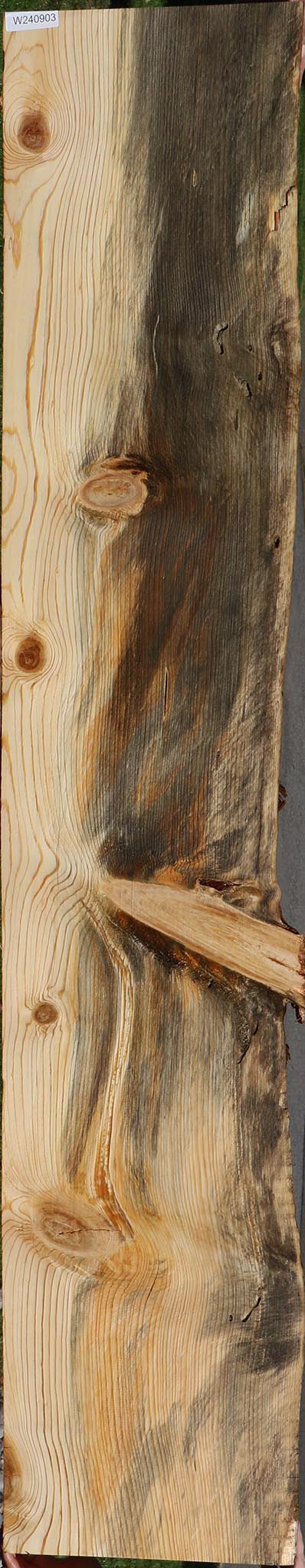 Blue Pine Live Edge Mantel