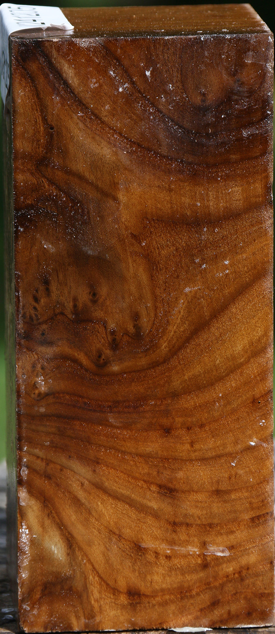 Figured Russian Olive Turning Square