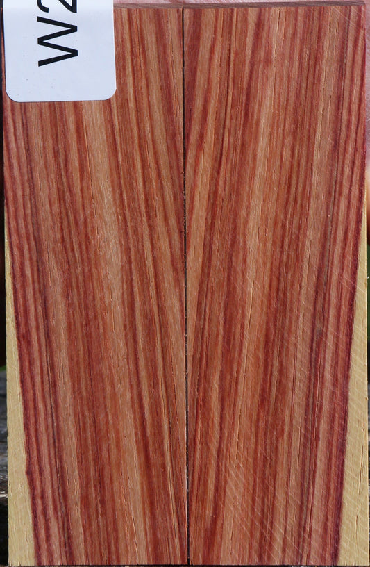 Tulipwood Bookmatched Knife Scales