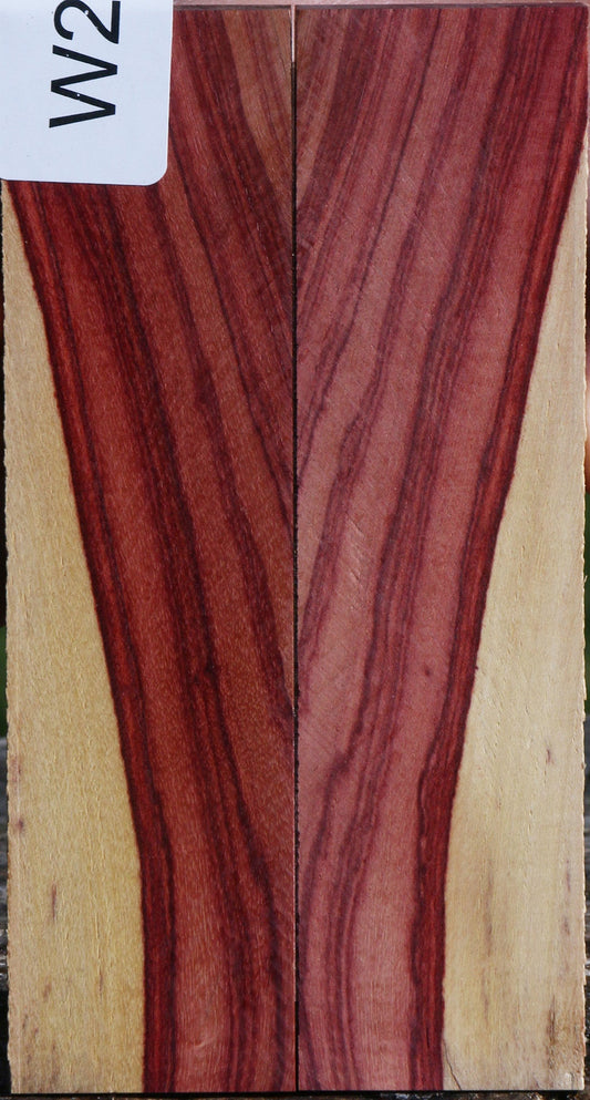 Tulipwood Bookmatched Knife Scales