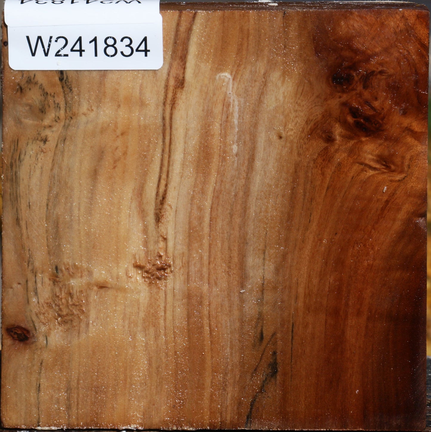 Figured California Cottonwood Bowl Blank