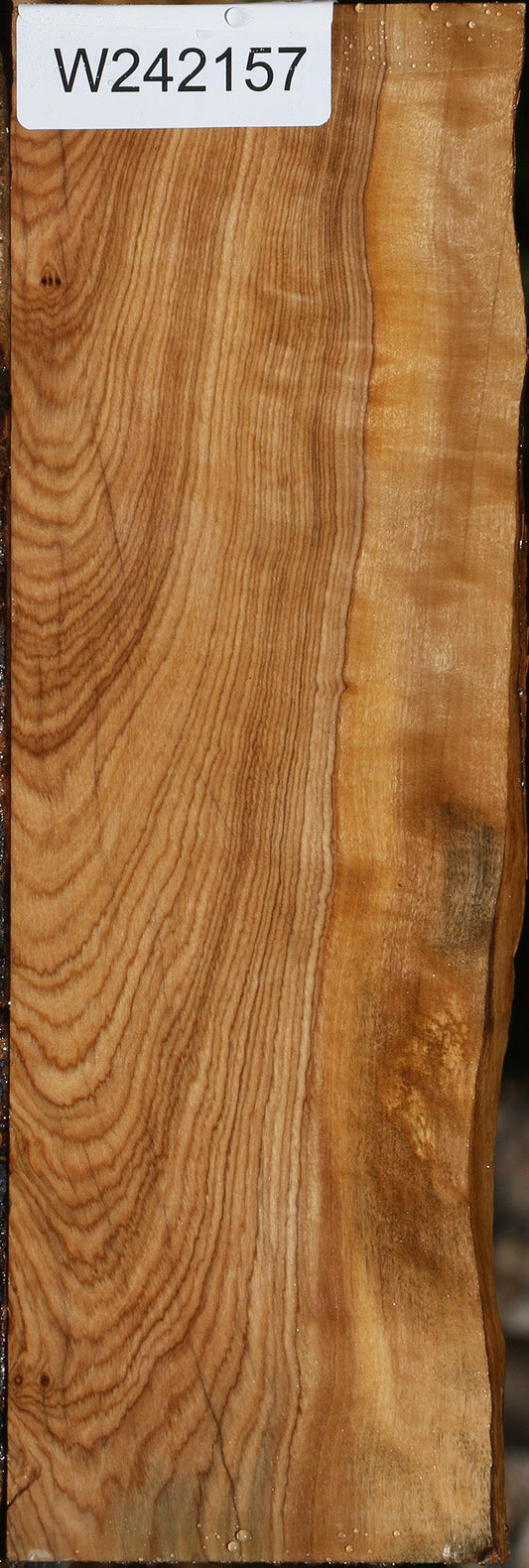 Figured African Olive Live Edge Lumber