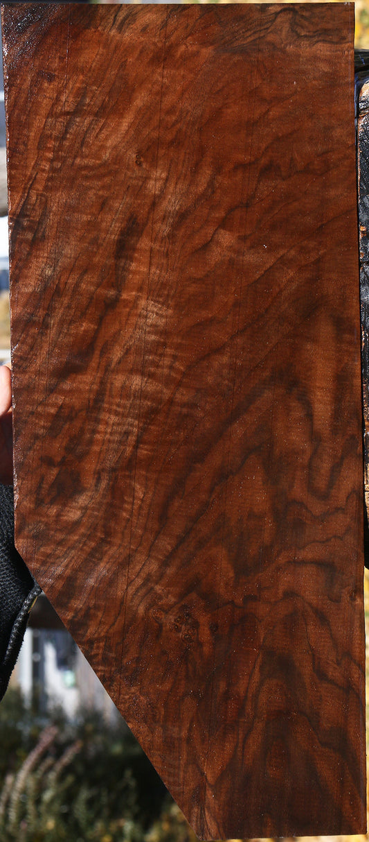 Figured Claro Walnut Instrument Lumber