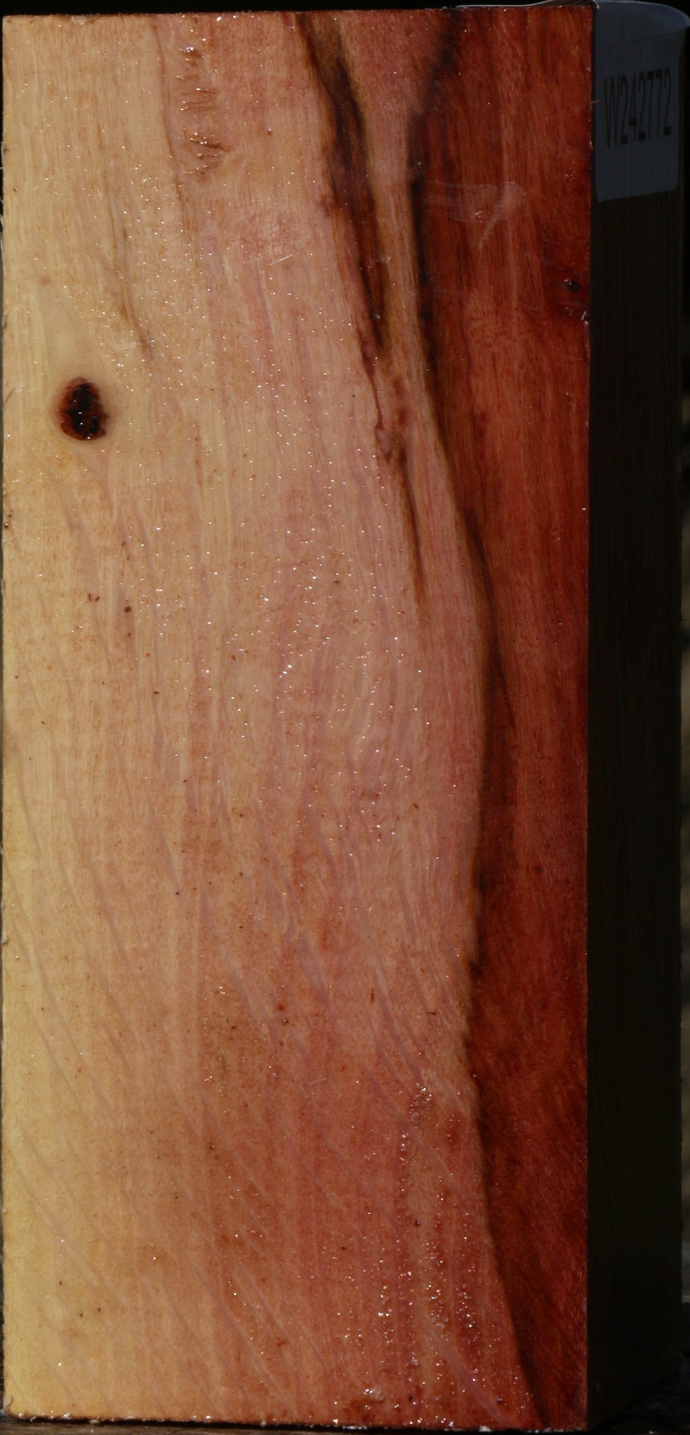 Figured Beefwood Turning Square