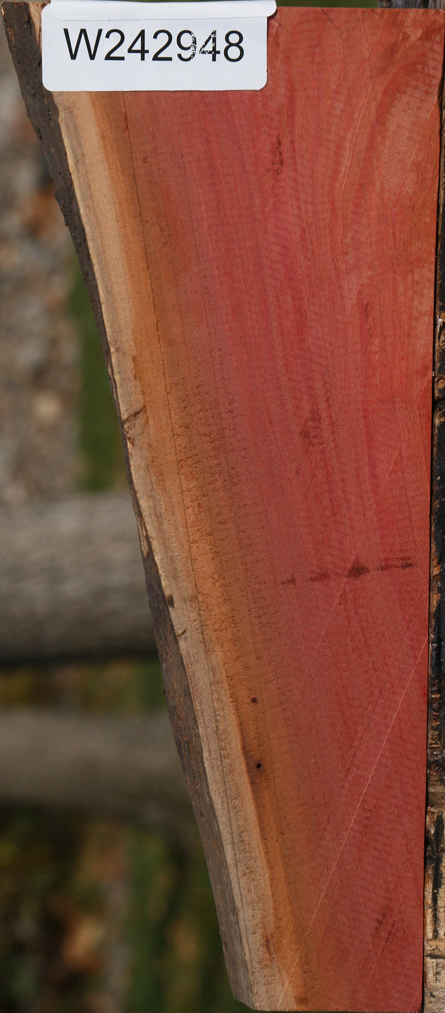 Pink Ivory Live Edge Lumber