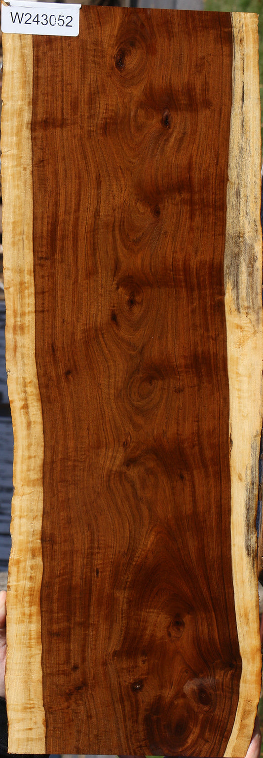 Figured Tamboti Live Edge Lumber