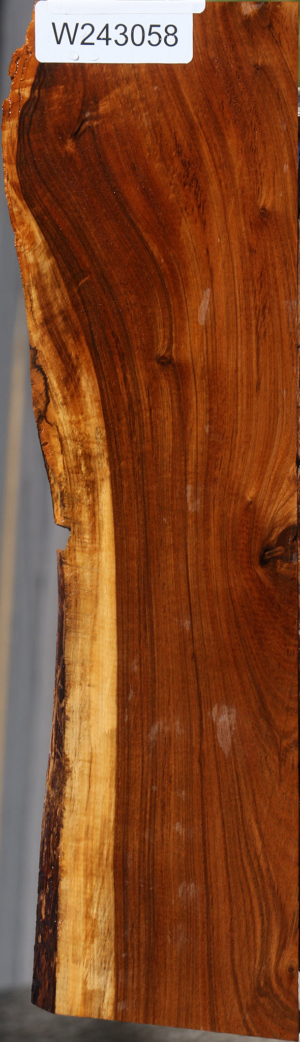 Figured Tamboti Live Edge Lumber