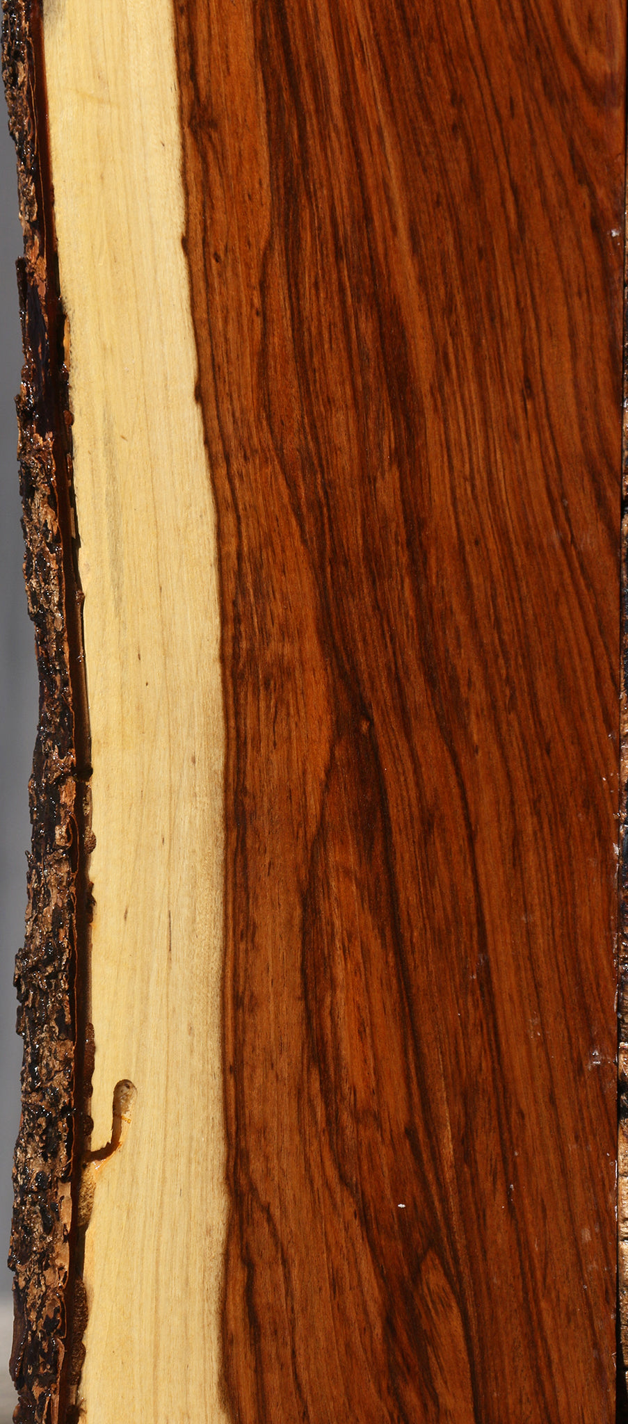 Figured Tamboti Live Edge Lumber