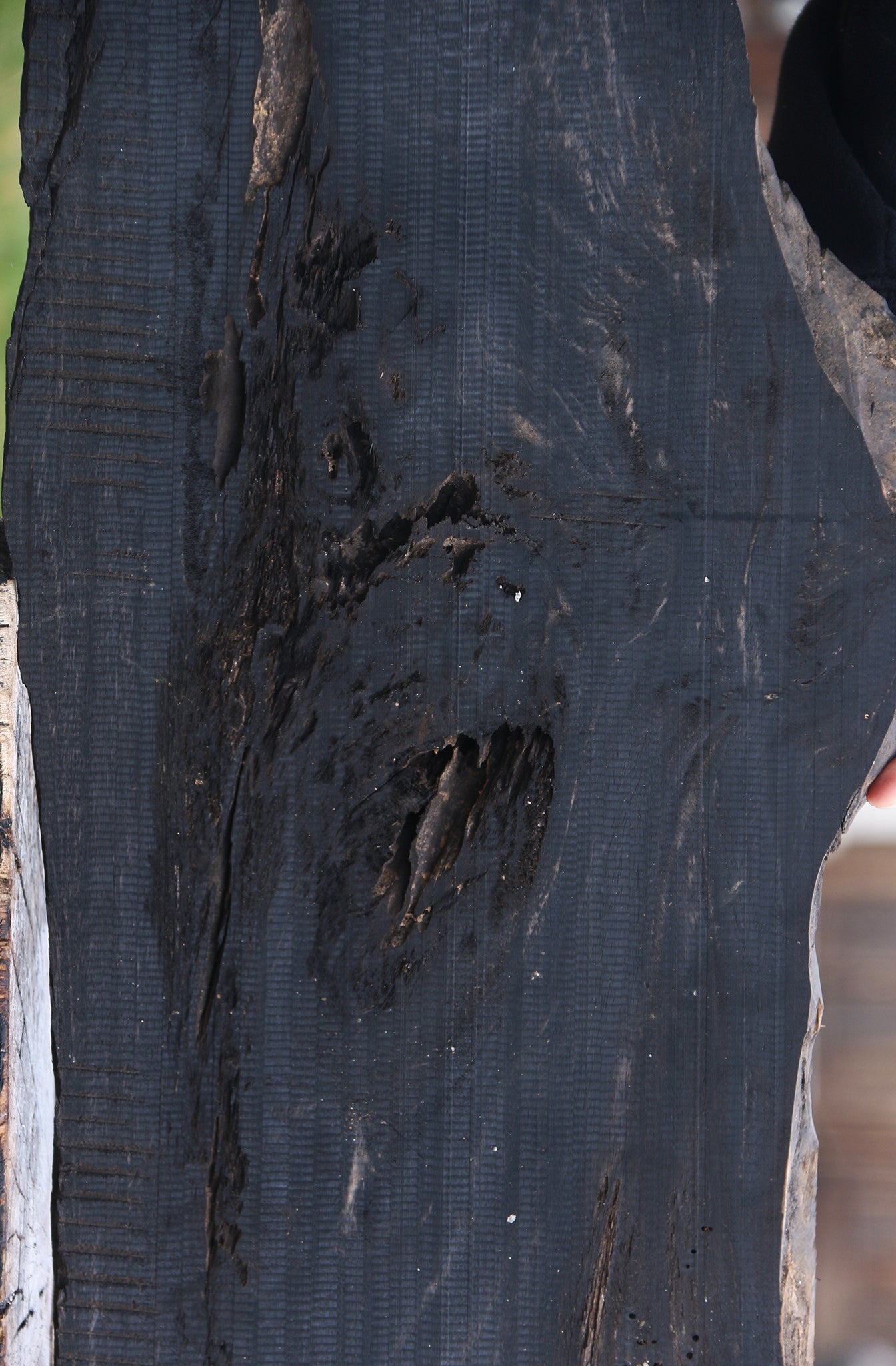 Rustic Gabon Ebony Live Edge Lumber