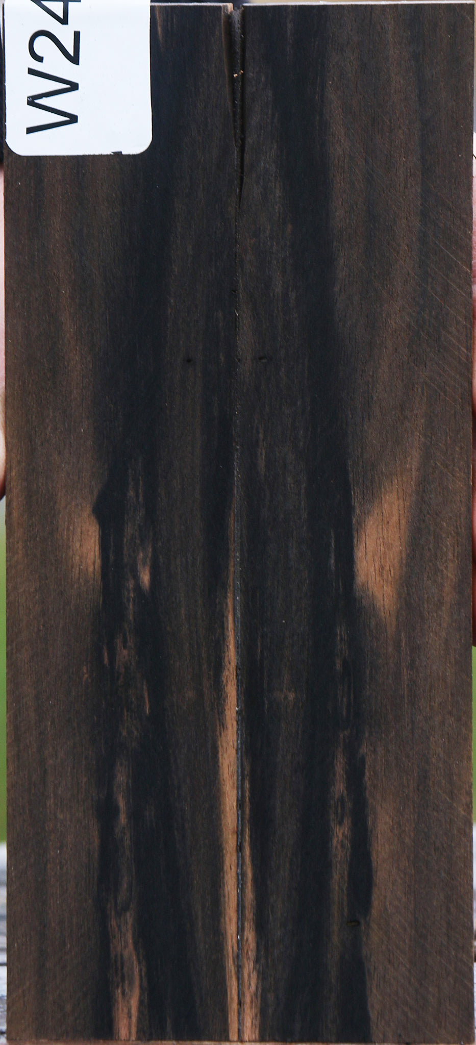 Gabon Ebony Bookmatched Knife Scales