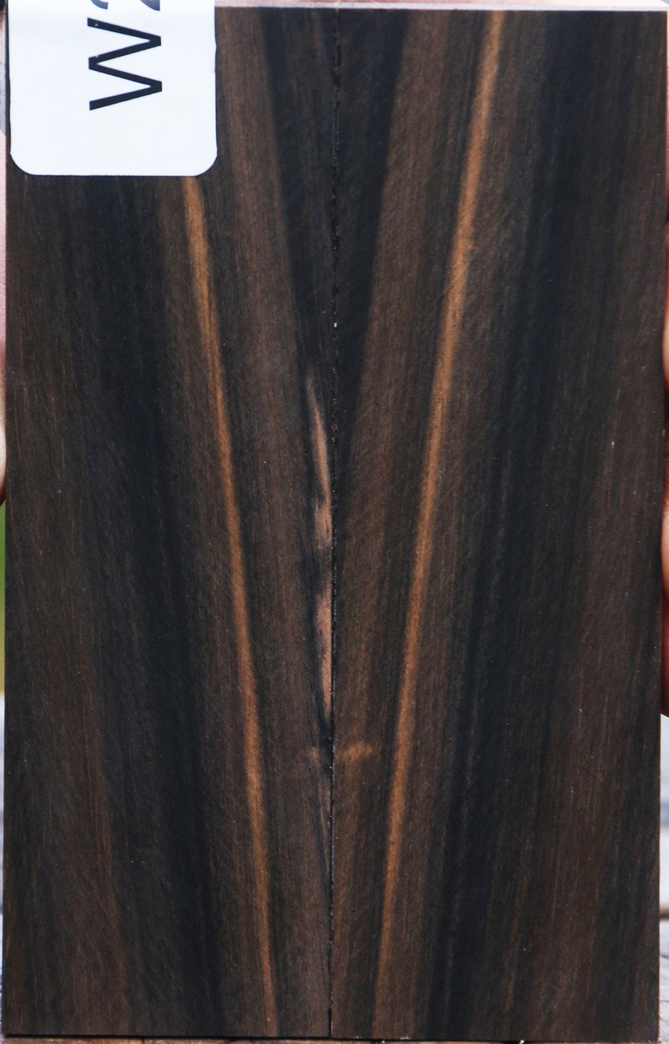 Gabon Ebony Bookmatched Knife Scales