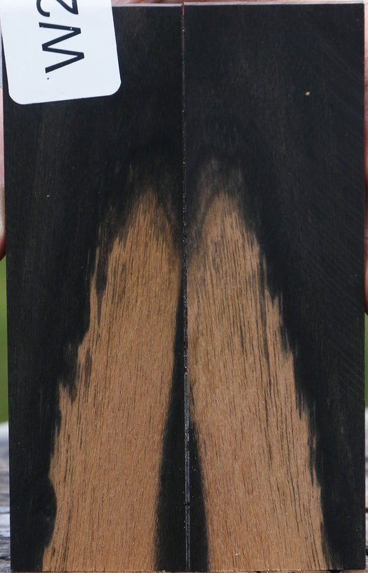 Gabon Ebony Bookmatched Knife Scales