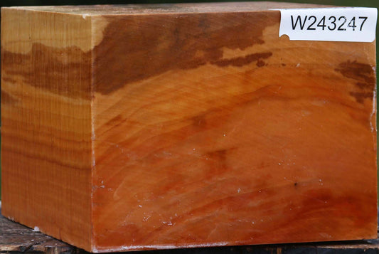 Figured Swiss Pear Bowl Blank