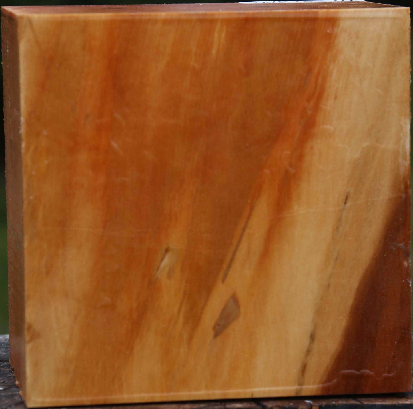 Figured Swiss Pear Bowl Blank