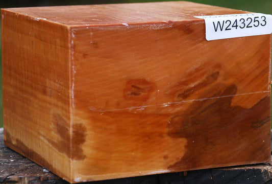 Figured Swiss Pear Bowl Blank