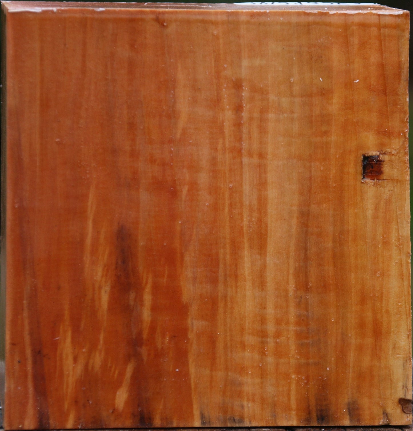 Figured Swiss Pear Bowl Blank