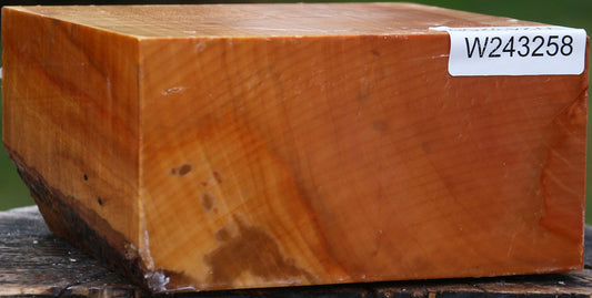 Figured Swiss Pear Bowl Blank