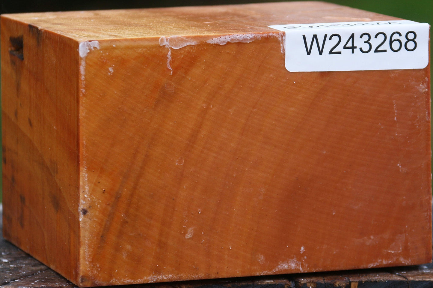 Figured Swiss Pear Bowl Blank