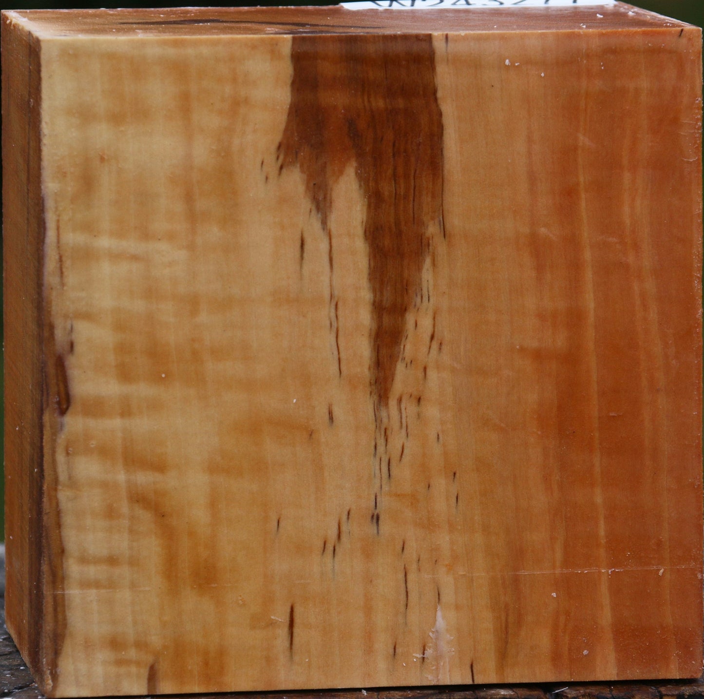 Figured Swiss Pear Bowl Blank