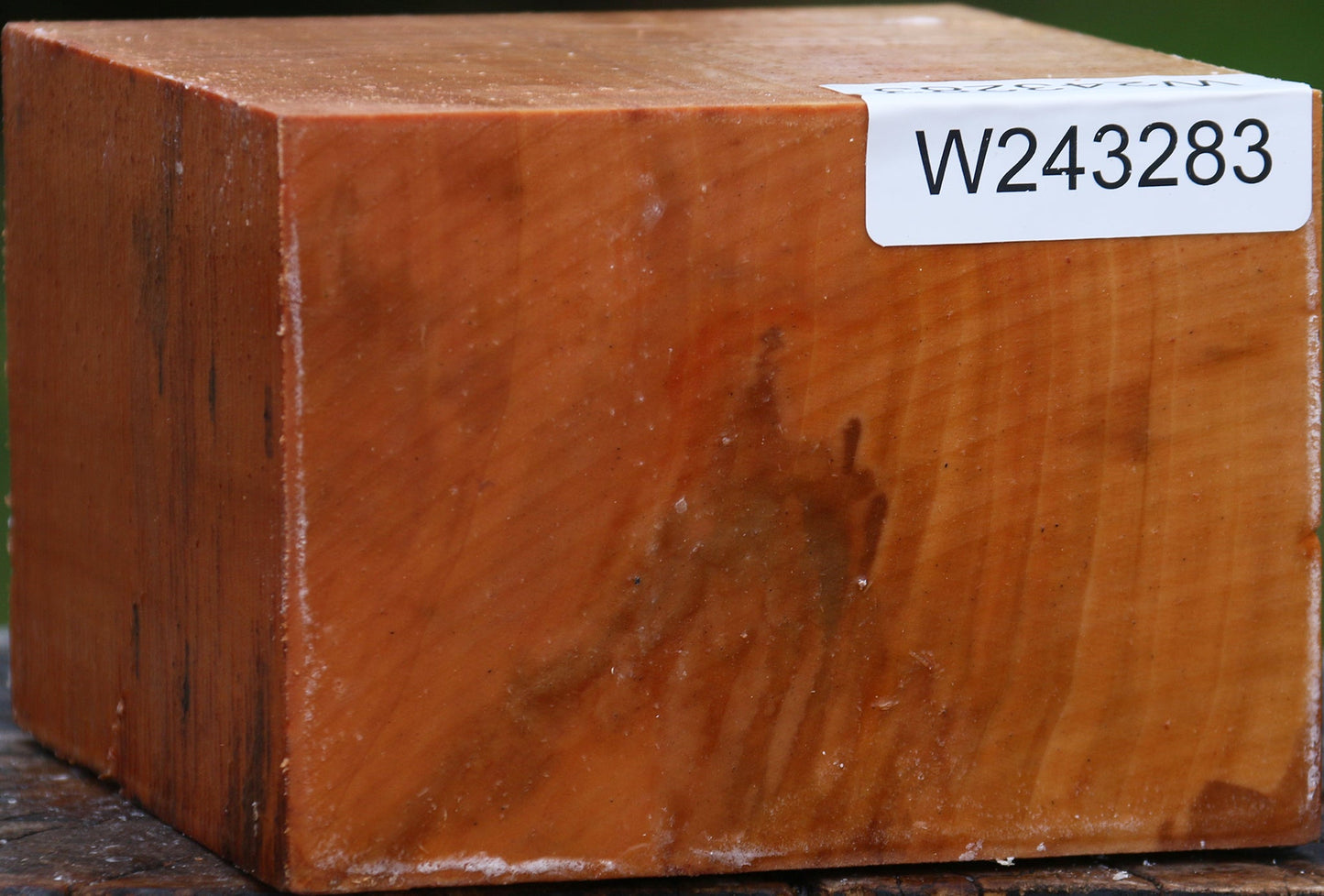 Figured Swiss Pear Bowl Blank