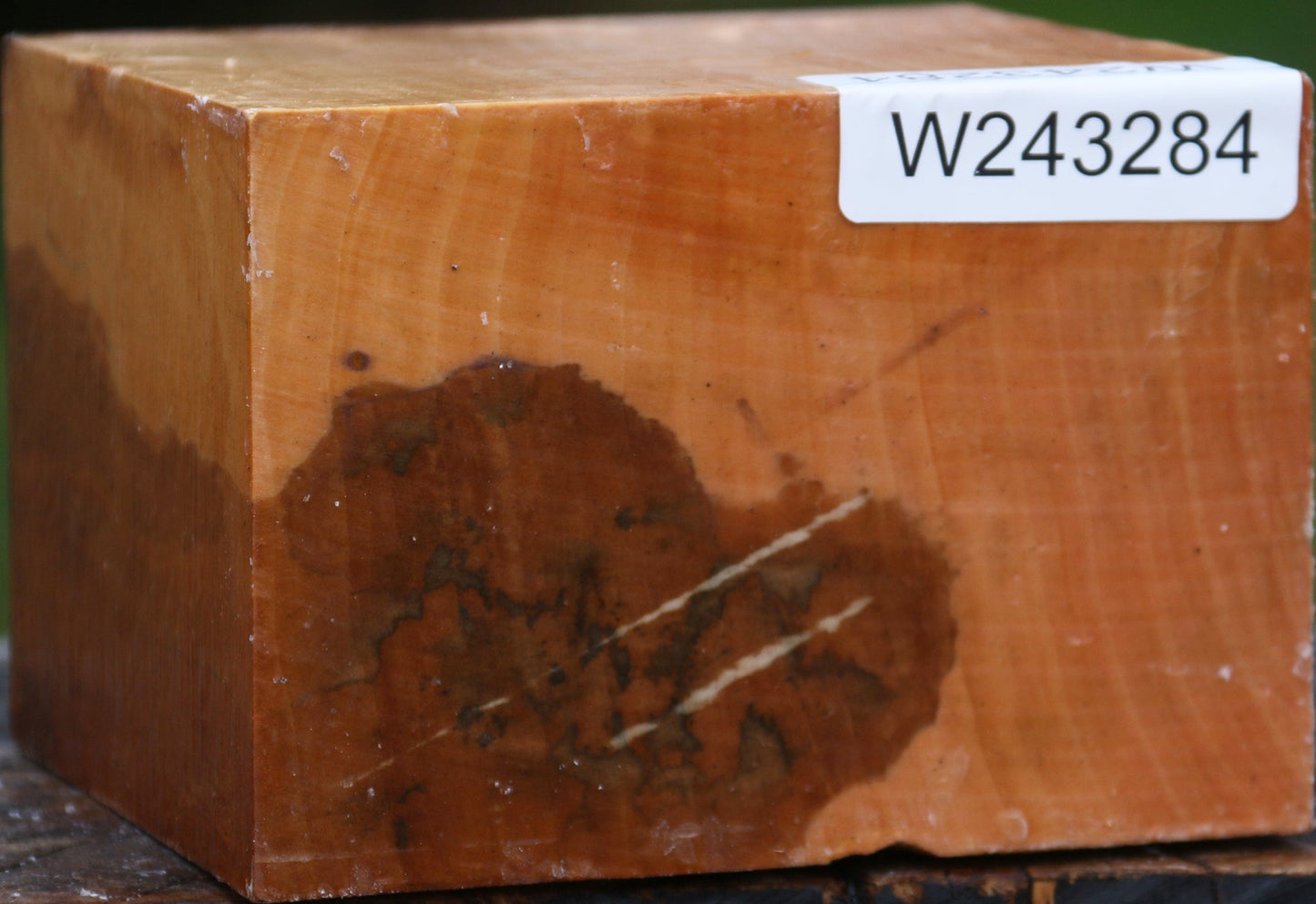 Figured Swiss Pear Bowl Blank