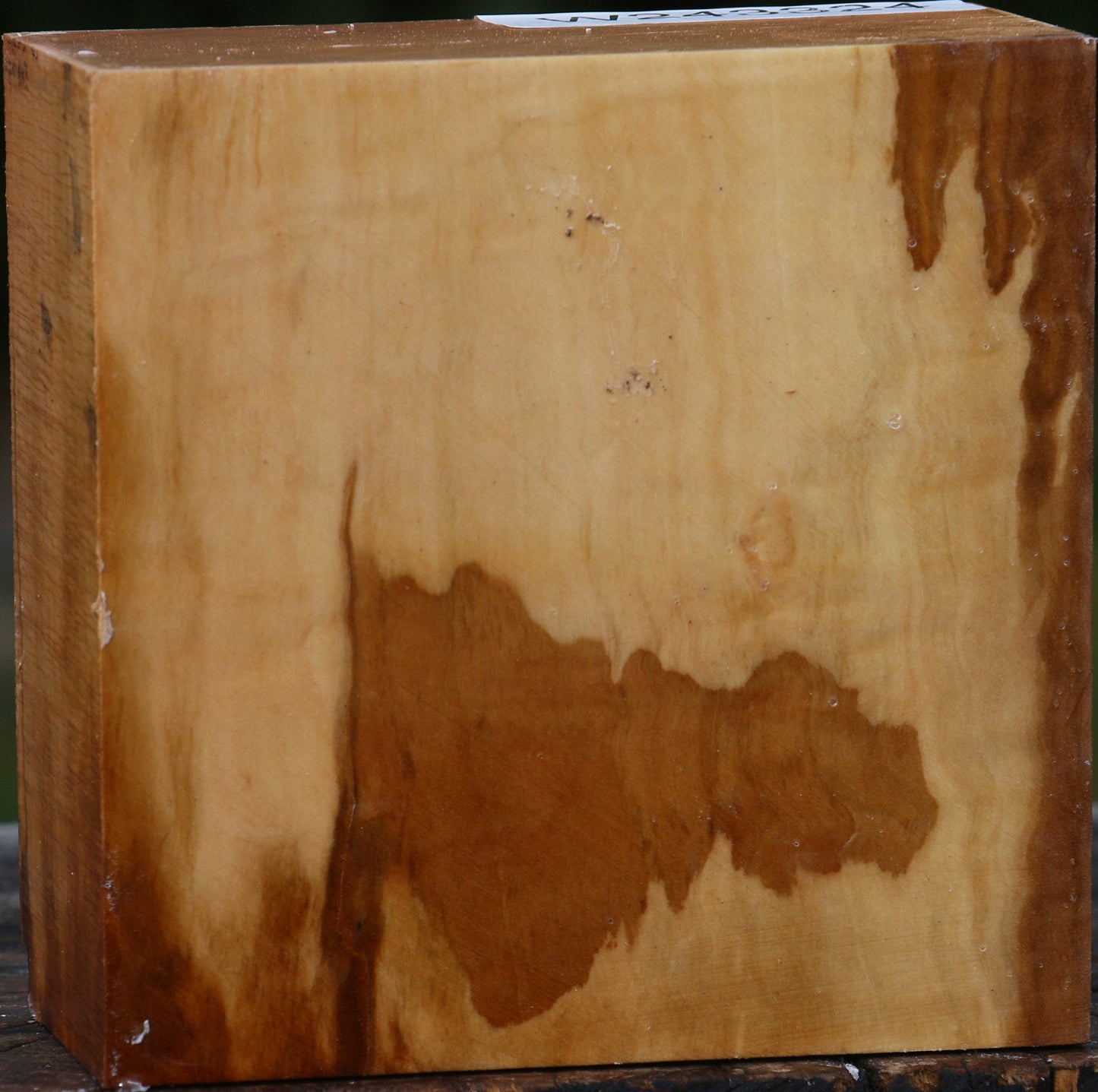 Figured Swiss Pear Bowl Blank