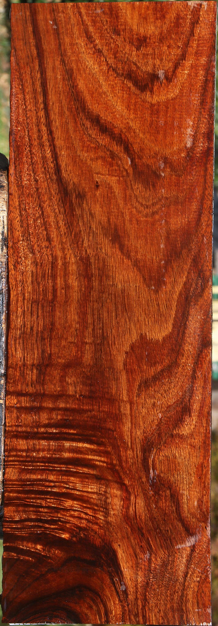 Figured Hawaiian Koa Drop Top Electric Guitar Billet