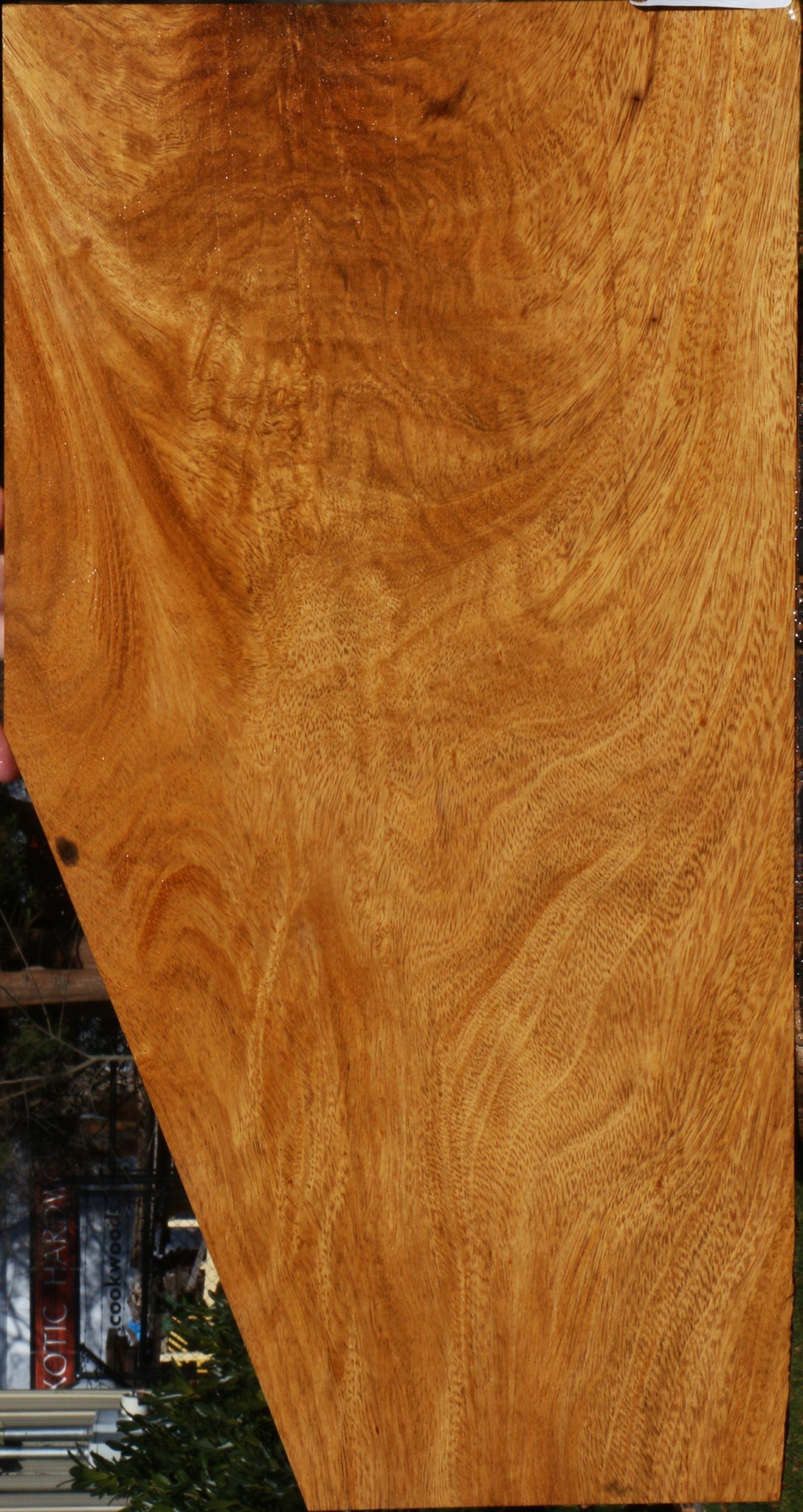 Extra Fancy Crotchwood Cerejeira Instrument Micro Lumber