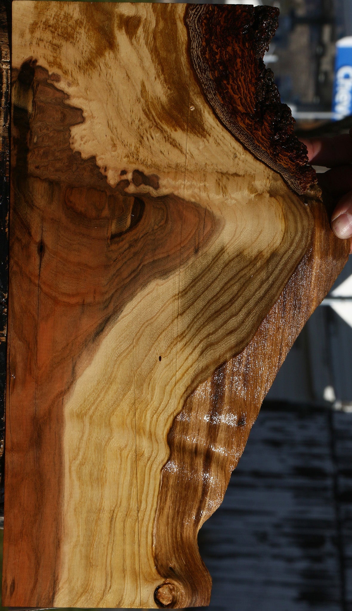 Extra Fancy Pistachio Live Edge Lumber