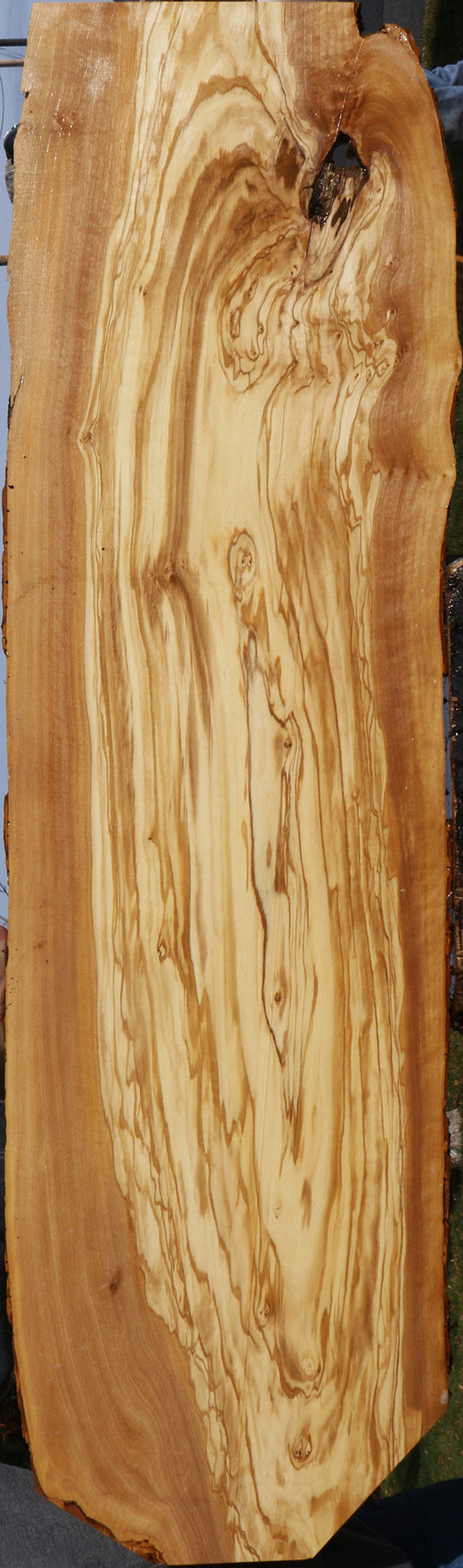 Extra Fancy Italian Olive Live Edge Lumber