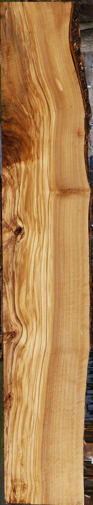 Extra Fancy Italian Olive Live Edge Lumber