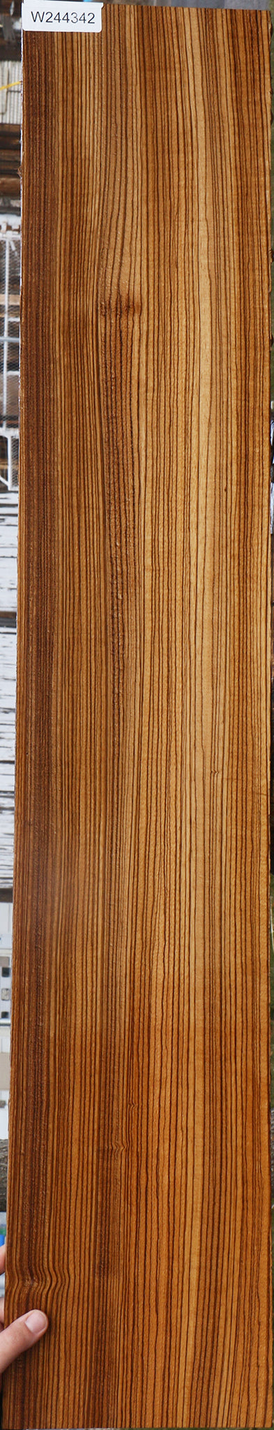 Quartersawn Zebrawood Lumber