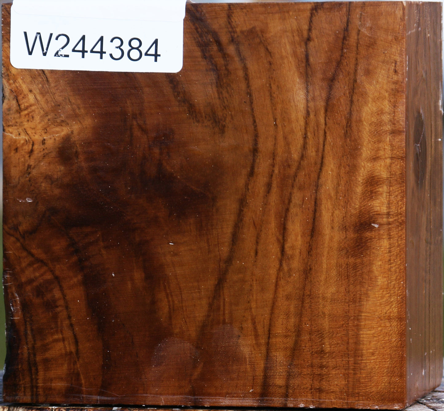 Figured Teak Bowl Blank