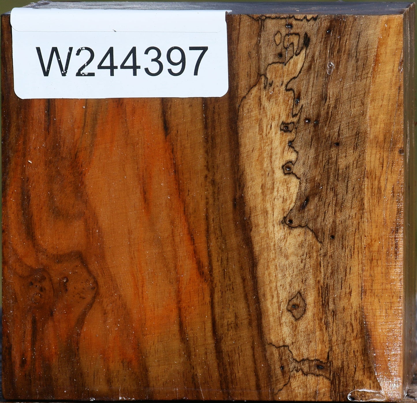 Figured Teak Bowl Blank