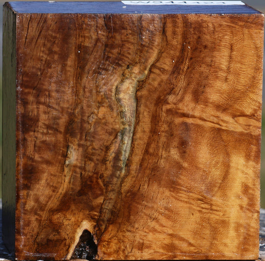 Extra Fancy Teak Bowl Blank