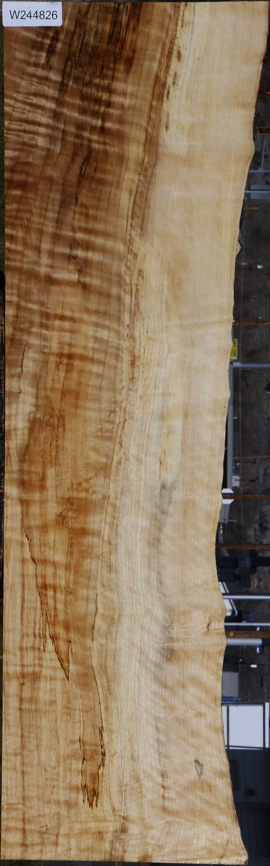 Figured Black Cottonwood Live Edge Lumber