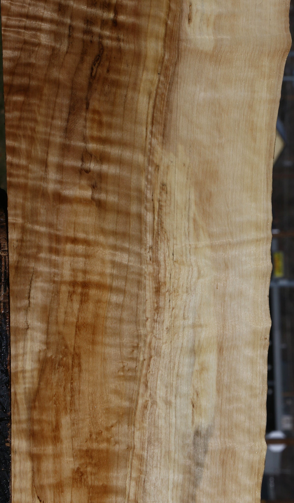 Figured Black Cottonwood Live Edge Lumber